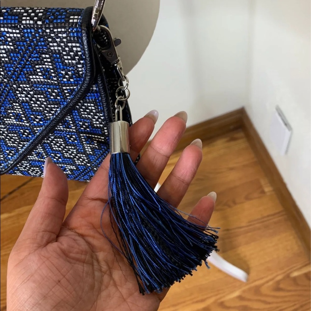Blue Patterned Bag - Picture 13 of 16